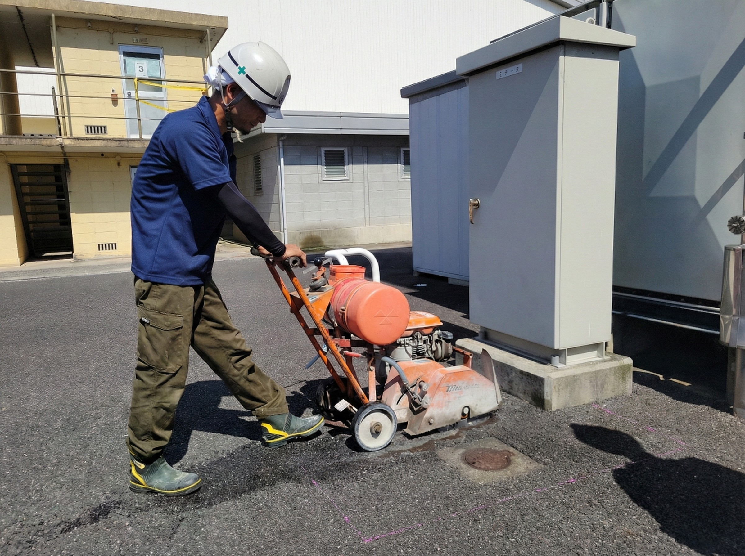 笑顔のスタッフ